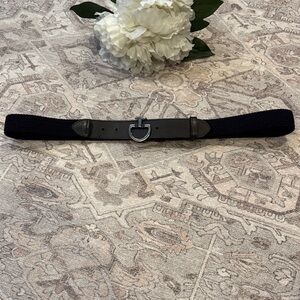 Cavalleria Toscana Equestrian Women’s Navy Belt Large